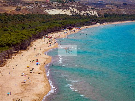 Eraclea Minoa beach in Agrigento